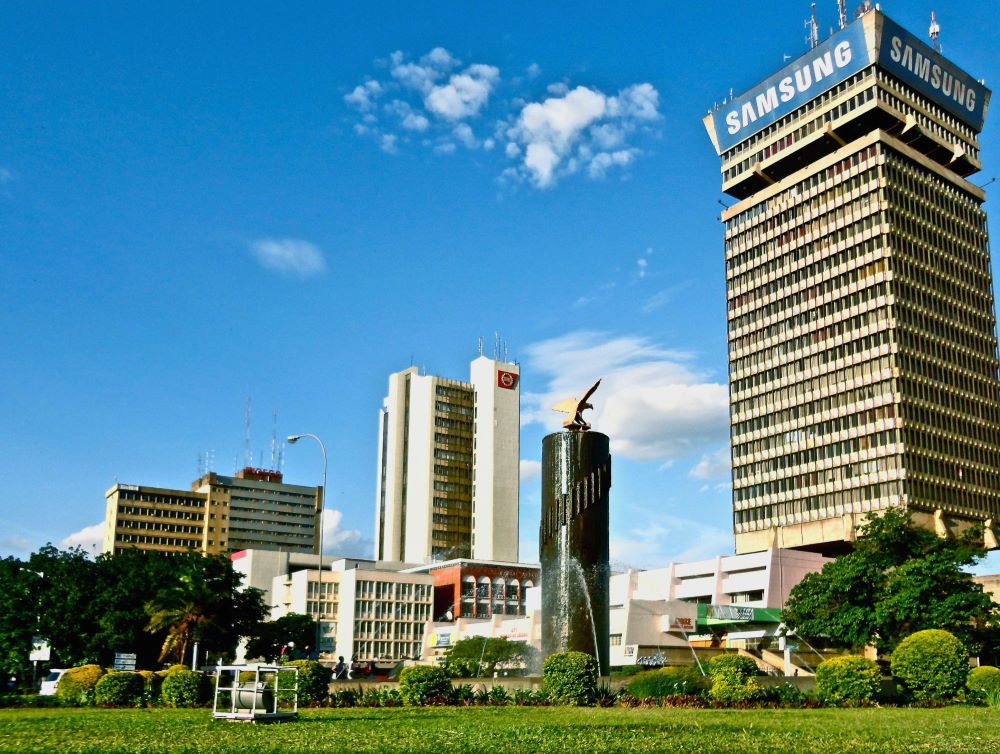 Lusaka city centre